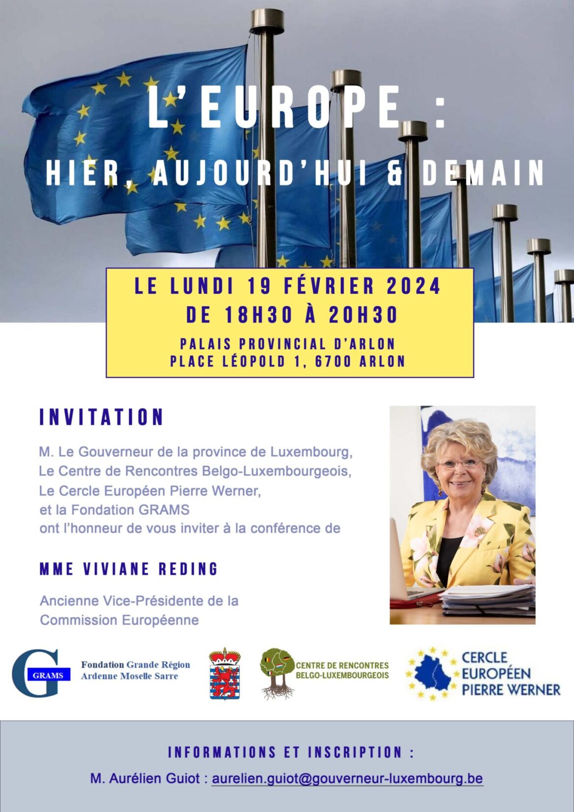 affiche conférence Reding